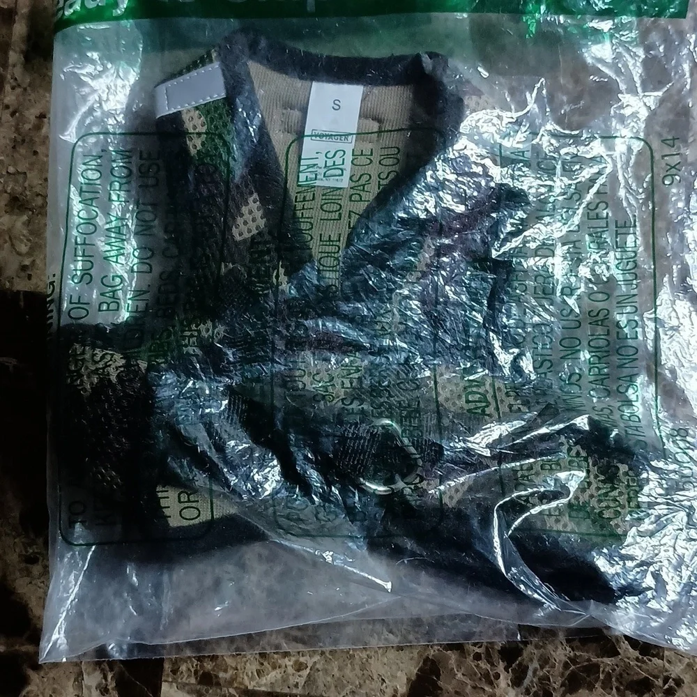 NWT Voyager Black Trim Camo Mesh Dog Harness - Picture 4 of 9